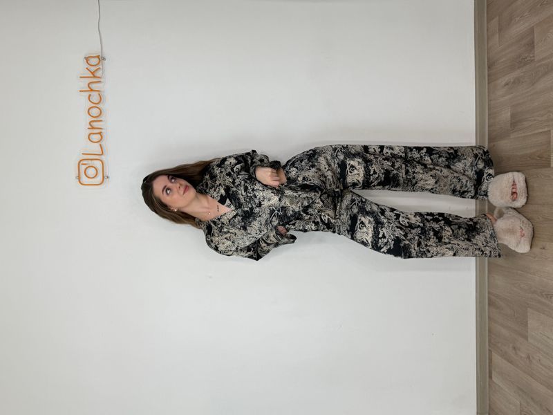 Піжама Dior шовк 4234 фото