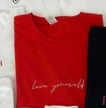 Футболка love yourself 6640 фото