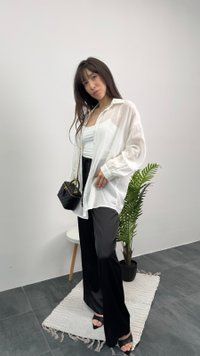 Сорочка легенька зі стразами Кольори 8081 фото