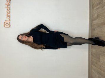 Колготи на флісі ефект капрону 2 полоски спереду  3602 фото