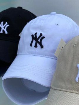 Кепка NY біла 1242 фото