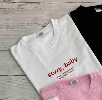 Футболка Sorry Baby 6792 фото