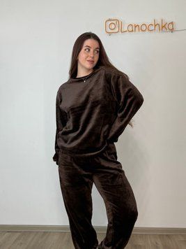 Піжамка тепла плюш 7235 фото