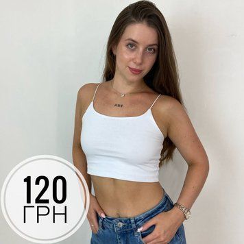 Топ тонка бретелька брак 5712 фото